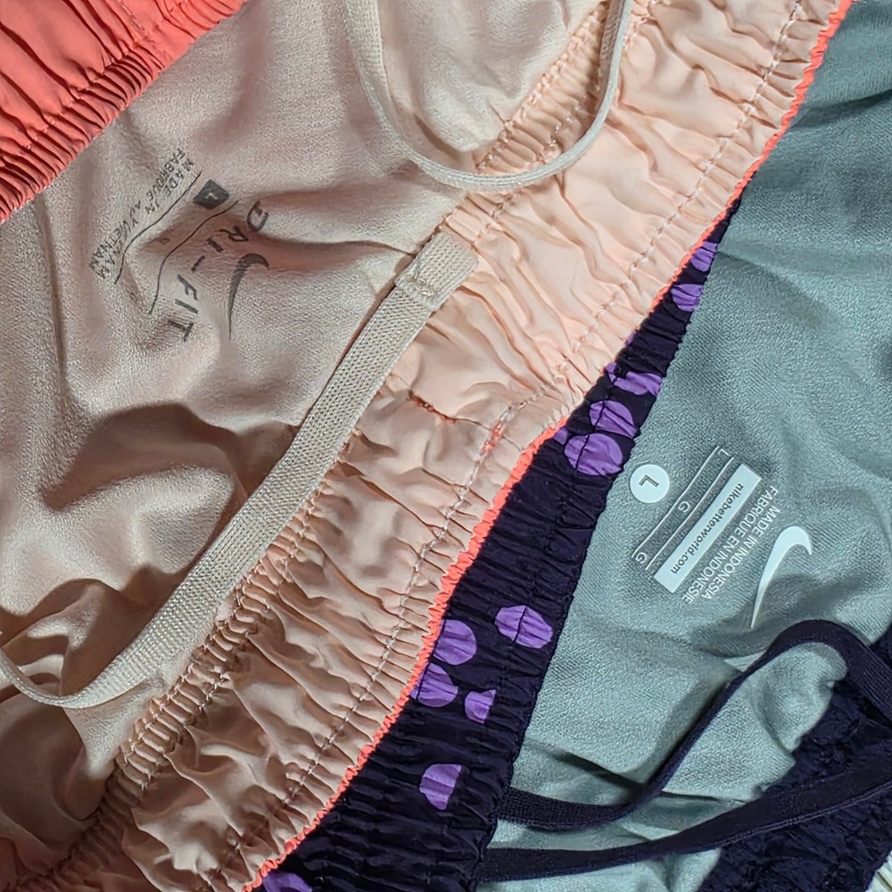 2 Nike Dri Fit Tempo Running Shorts - Size Large - Picture 4 of 9